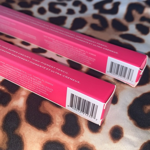 JACLYN Cosmetics Strawberry Feels Poutspoken Lip Liner Crayon in SUGARED New LOT - Picture 10 of 16